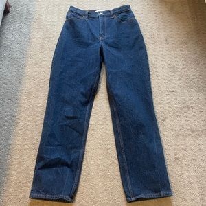 Abercombie 90s straight ultra high rise jeans